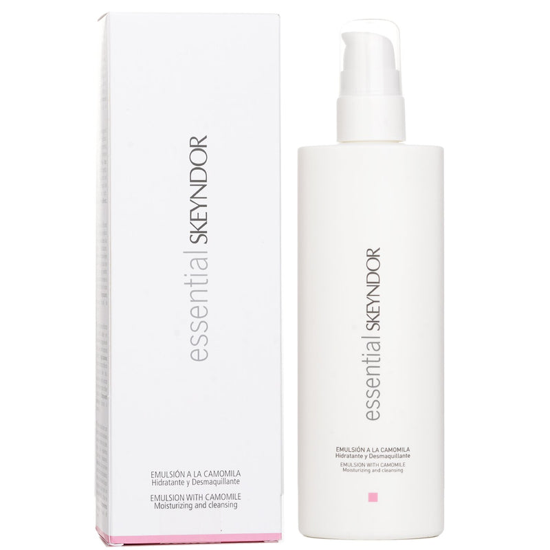 SKEYNDOR  Essential Moisturizing & Cleansing Emulsion With Camomile (Make Up Removing Milk)   250ml/8.5oz
