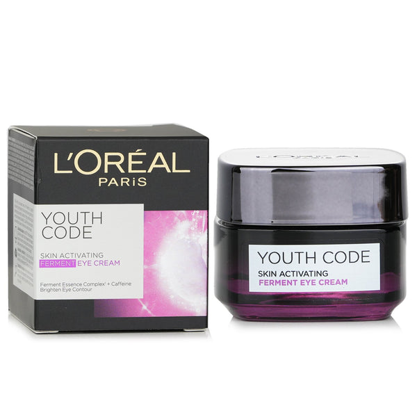 ロレアル  Youth Code Skin Activating Ferment Eye Cream   15ml/0.5oz
