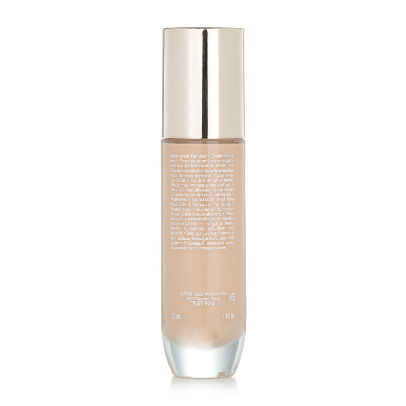 クラランス  エバーラスティング ロングウェアリング & ハイドレーティング マットファンデーション - # 107C ベージュ   30ml/1oz