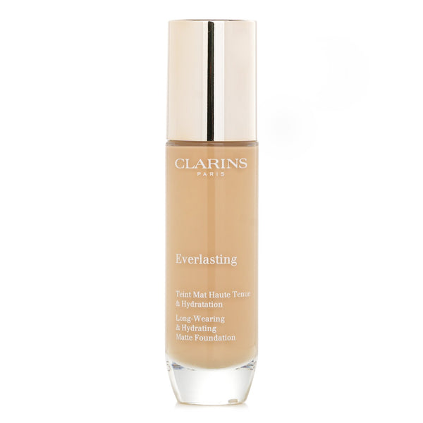 クラランス  エバーラスティング ロングウェアリング & ハイドレーティング マットファンデーション - # 110N ハニー   30ml/1oz