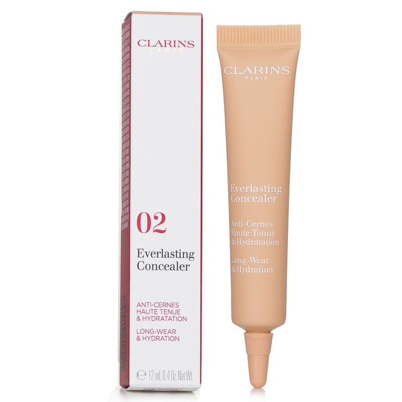 クラランス  エバーラスティング コンシーラー - # 02 ライトミディアム   12ml/0.4oz