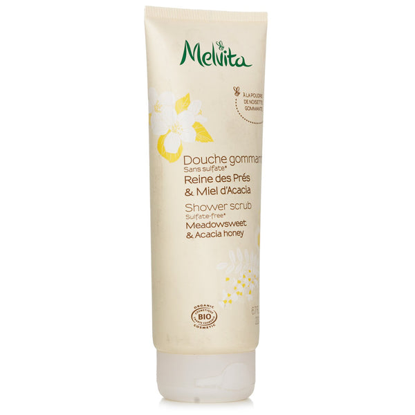 メルヴィータ  メドウスイート&アカシア ハニー シャワースクラブ   200ml/6.7oz