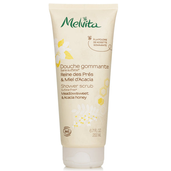 メルヴィータ  メドウスイート&アカシア ハニー シャワースクラブ   200ml/6.7oz