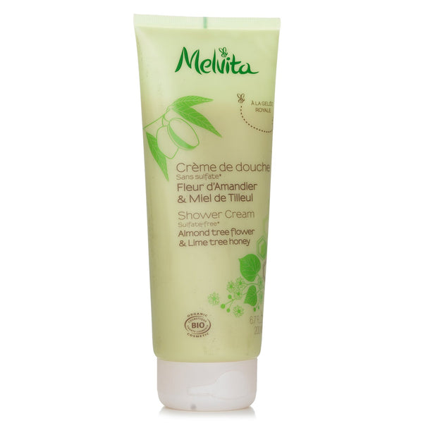 メルヴィータ  アーモンドツリーフラワー&ライムツリーハニー シャワークリーム   200ml/6.7oz