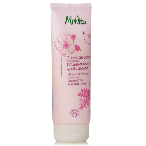 メルヴィータ  ローズペタルズ&アカシアハニー シャワークリーム   200ml/6.7oz
