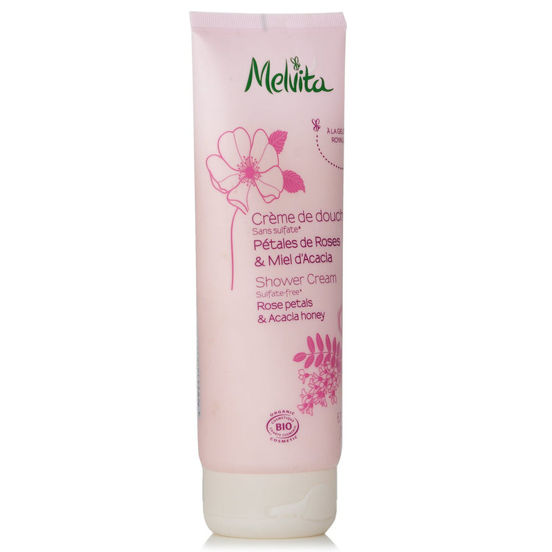 メルヴィータ  ローズペタルズ&アカシアハニー シャワークリーム   200ml/6.7oz