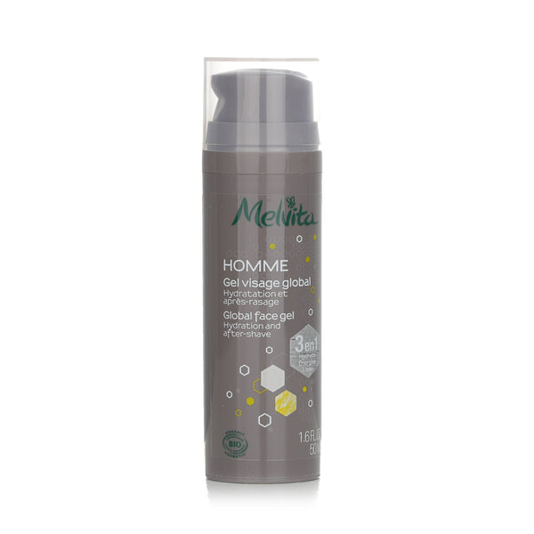 メルヴィータ  オム グローバル フェイスジェル - ハイドレーション&アフターシェーブ   50ml/1.6oz
