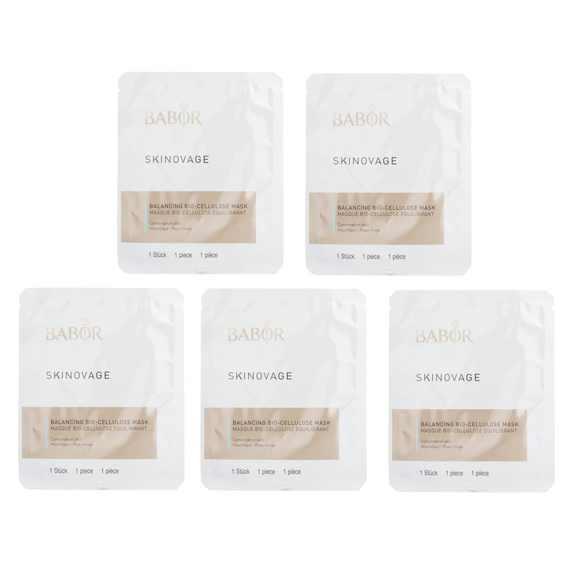 バボール  スキノベージ [老化防止] バランシング バイオセルロース マスク - 混合肌用   5pcs