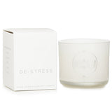 iKOU  Essentials Aromatherapy Natural Wax Candle Glass - De-Stress (Lavender & Geranium) 100177   85g