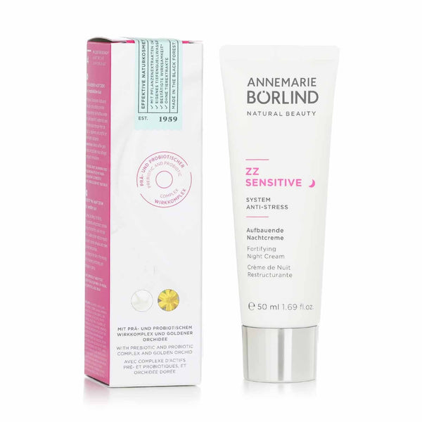 アンネマリー ボーリンド  ZZ センシティブ システム アンチ ストレス フォーティファイング ナイト クリーム - 敏感肌用   50ml/1.69oz