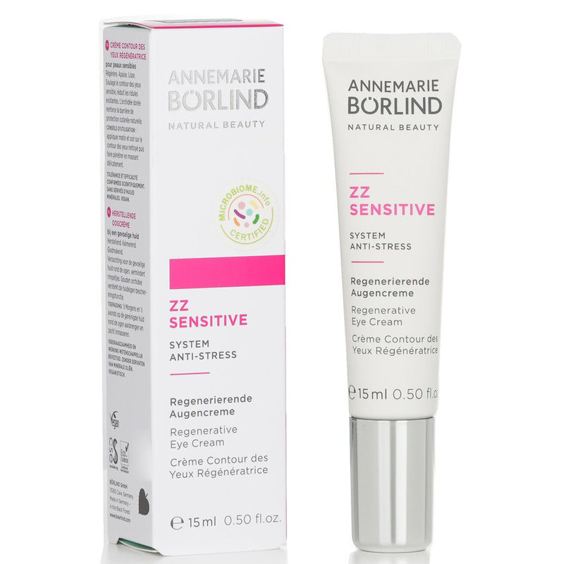 アンネマリー ボーリンド  ZZ センシティブ システム アンチ ストレス リジェネレーティブ アイ クリーム - 敏感肌用   15ml/0.5oz
