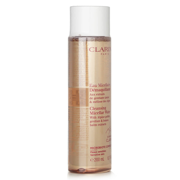 クラランス  アルプス ゴールデン ゲンチアナ&レモンバームエキス配合クレンジングミセルウォーター - 敏感肌   200ml/6.7oz