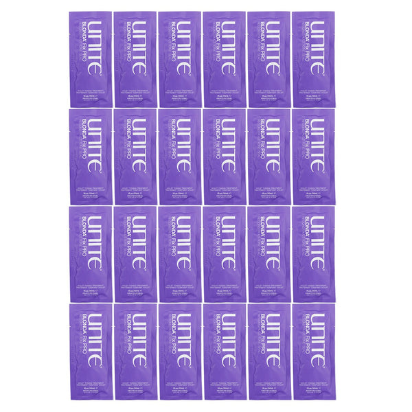 ユナイト  BLONDA Fix PRO Violet Toning Treatment (Salon Product)   24x30ml/1oz