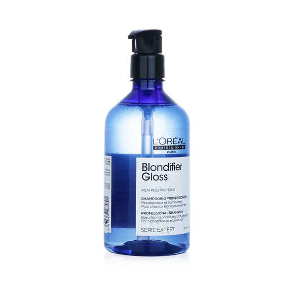 ロレアル  Professionnel Serie Expert - Blondifier Gloss Acai Polyphenols Resurfacing and Illuminating System Shampoo (For Blonde Hair)   500ml/16.9oz