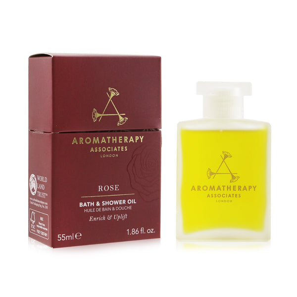 アロマセラピー アソシエイツ  Rose - Bath & Shower Oil   55ml/1.86oz
