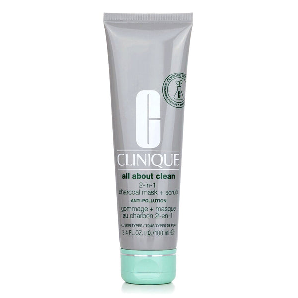 クリニーク  オールアバウトクリーン 2イン1 チャコールマスク＋スクラブ   100ml/3.4oz