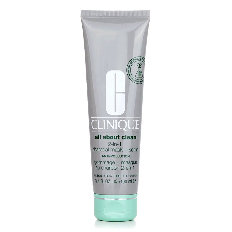 クリニーク  オールアバウトクリーン 2イン1 チャコールマスク＋スクラブ   100ml/3.4oz