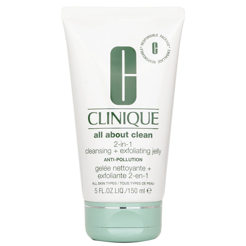 クリニーク  オールアバウトクリーン 2イン1 クレンジング＋エクスフォリエイティングジェリー   150ml/5oz