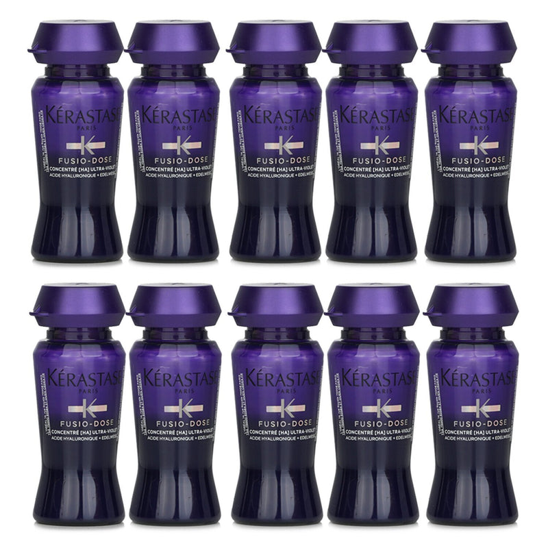 ケラスターゼ  Fusio-Dose Concentre H.A Ultra-Violet (For Lightened, Highlighted Cool Blonde Hair)   10x12ml/0.4oz