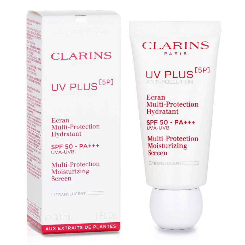 クラランス  UVプラス[5P] アンチポリューション マルチプロテクション モイスチャライジング スクリーン SPF50 トランスルーセント   30ml/1oz