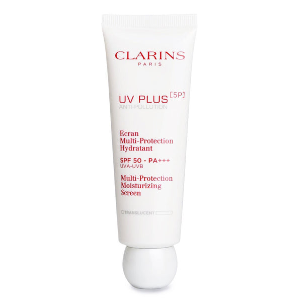 クラランス  UVプラス [5P] アンチポリューション マルチプロテクション モイスチャライジング スクリーン SPF50 - トランスルーセント   50ml/1.6oz