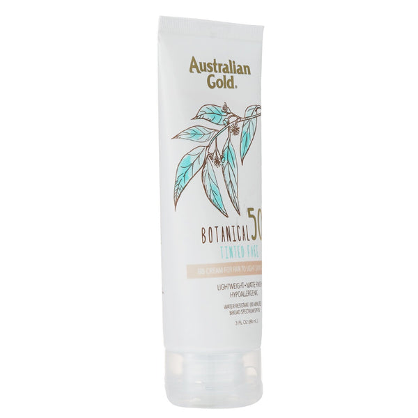 オーストラリアンゴールド  Botanical Tinted Face BB Cream SPF 50 - Fair to Light   89ml/3oz