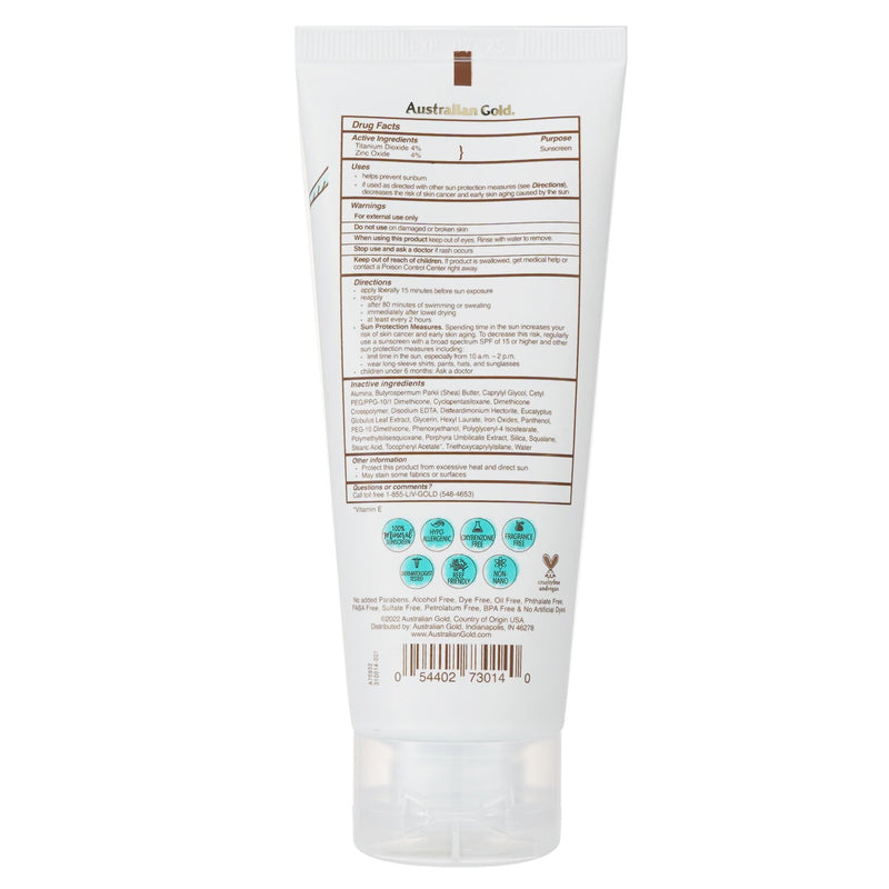 オーストラリアンゴールド  Botanical Tinted Face BB Cream SPF 50 - Fair to Light   89ml/3oz