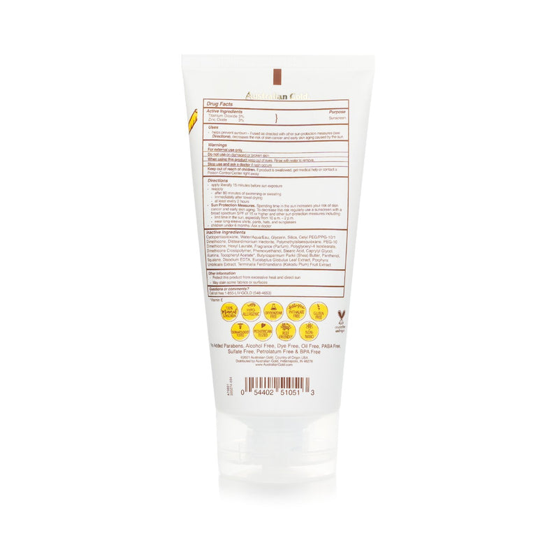 オーストラリアンゴールド  ボタニカル ミネラル サンスクリーン SPF 30   147ml/5oz