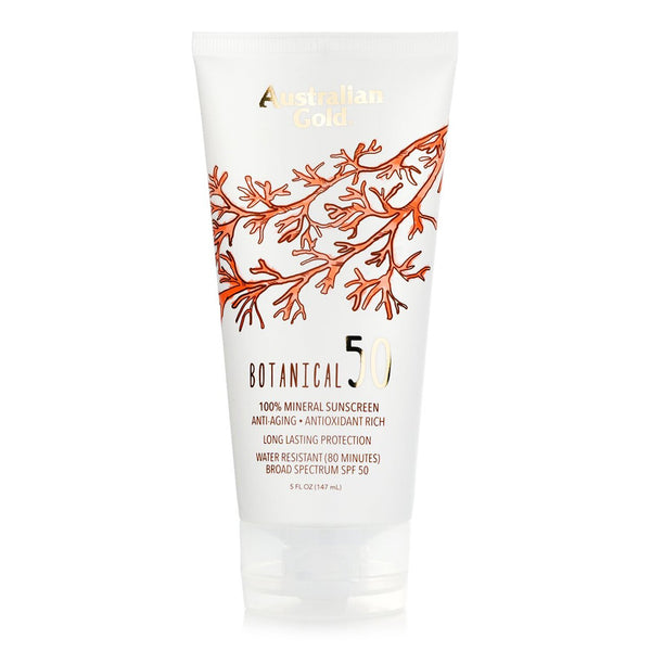 オーストラリアンゴールド  ボタニカル ミネラル サンスクリーン SPF 50   147ml/5oz