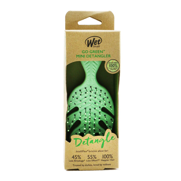 ウェットブラシ  Go Green Mini Detangler - # Green   1pc