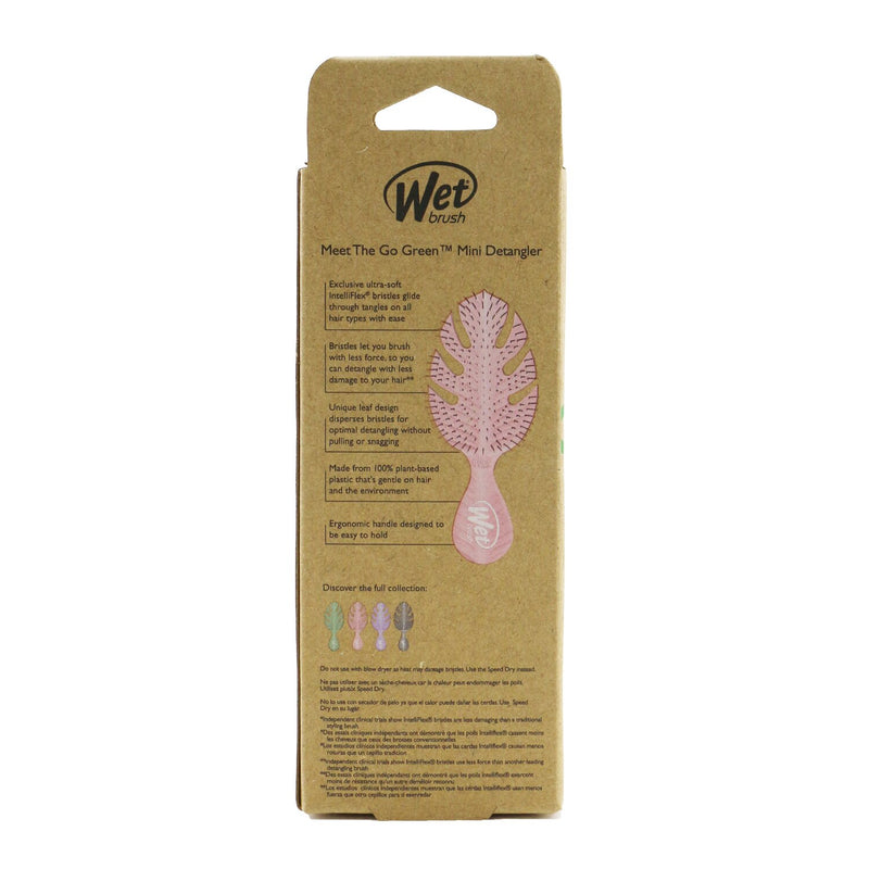 ウェットブラシ  Go Green Mini Detangler - # Pink   1pc