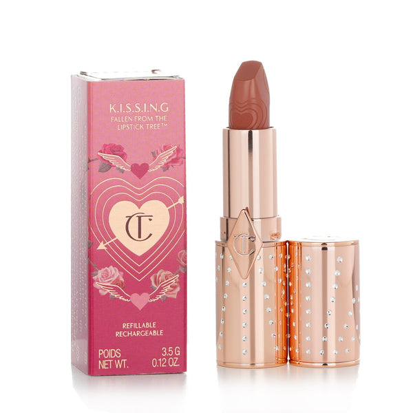 シャーロット・ティルブリー  K.I.S.S.I.N.G リフィラブル リップスティック−# Nude Romance (ピーチヌード)   3.5g/0.12oz