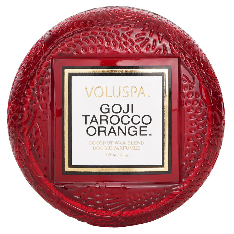 ボルスパ  Macaron Candle - Goji Tarocco Orange   51g/1.8oz
