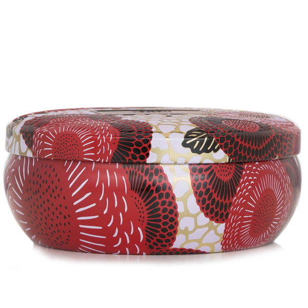 ボルスパ  3 Wick Decorative Tin Candle - Spiced Goji Tarocco Orange   340g/12oz