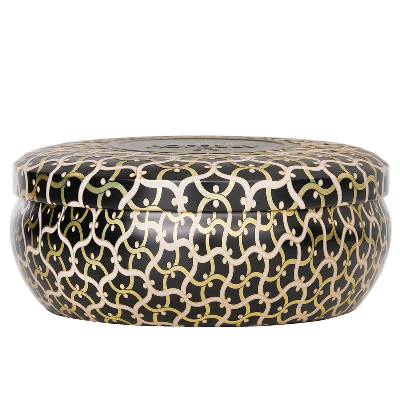 ボルスパ  3 Wick Decorative Tin Candle - Ambre Lumiere   340g/12oz