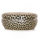 ボルスパ  3 Wick Decorative Tin Candle - Suede Noir   340g/12oz