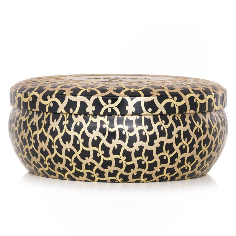 ボルスパ  3 Wick Decorative Tin Candle - Suede Noir   340g/12oz