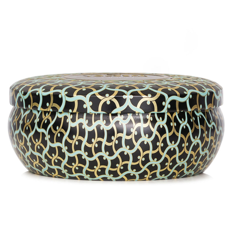 ボルスパ  3 Wick Decorative Tin Candle - French Linen   340g/12oz