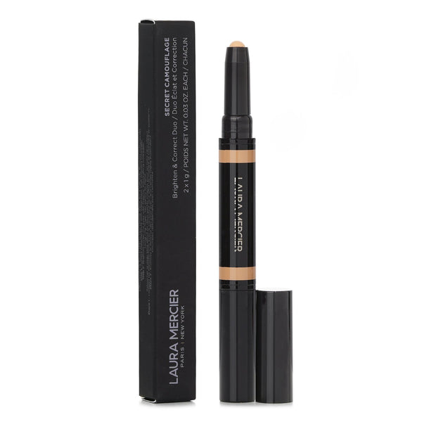 ローラ メルシエ  シークレット カモフラージュ ブライトン&コレクト デュオ - # 2W ウォームアンダートーンライト   2x1g/0.03oz