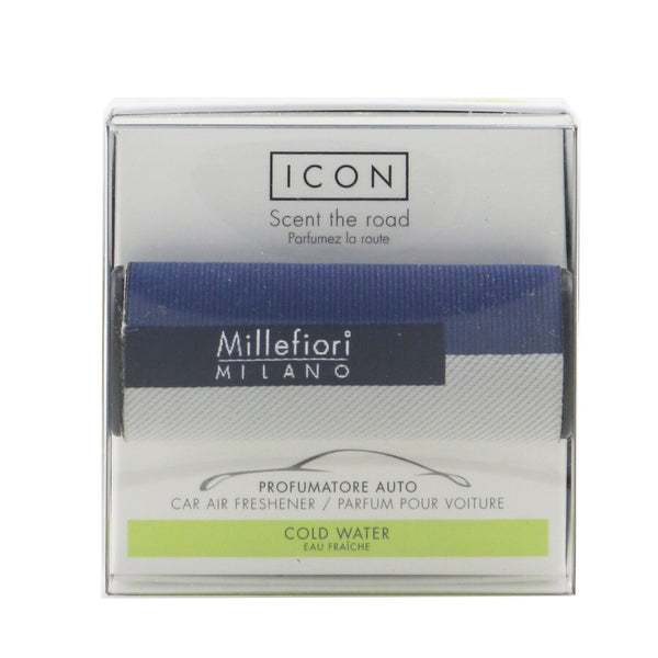 ミッレフィオーリ  Icon Textile Geometric Car Air Freshener - Cold Water   1pc