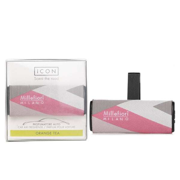 ミッレフィオーリ  Icon Textile Geometric Car Air Freshener - Orange Tea   1pc