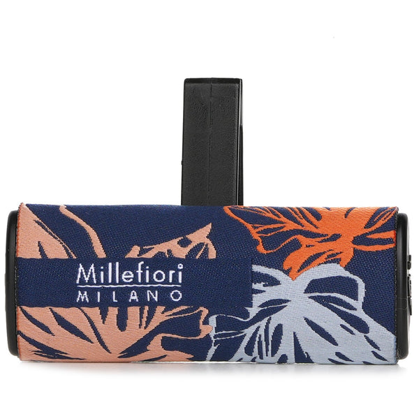 ミッレフィオーリ  Icon Textile Floral Car Air Freshener - White Musk   1pc
