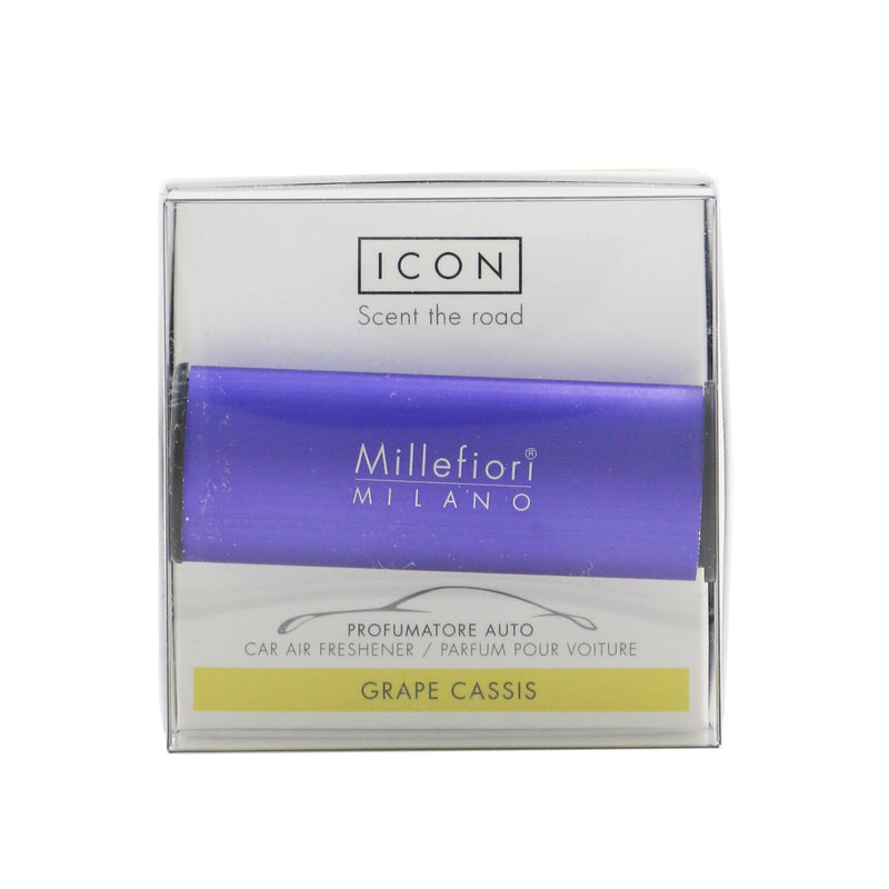ミッレフィオーリ  Icon Classic Car Air Freshener - Grape Cassis   1pc
