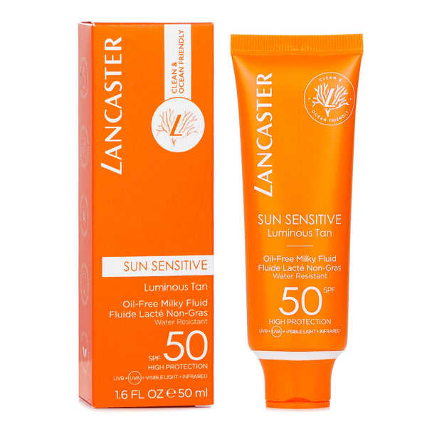 ランカスター  サン センシティブ ルミナス タン - オイルフリー ミルキー フルイド SPF50   50ml/1.6oz