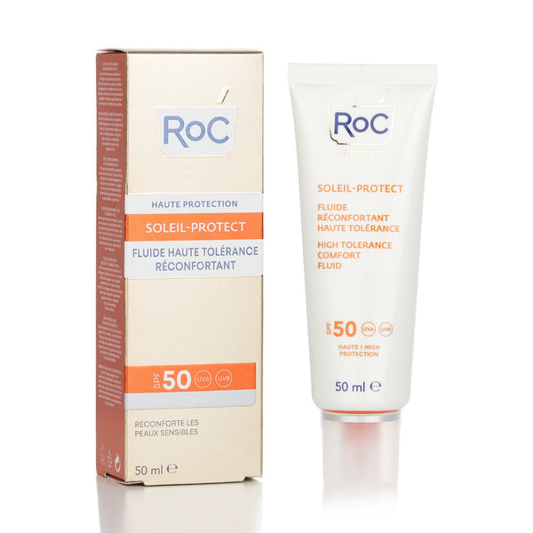 ロック  ソレイユ プロテクト ハイ トレランス コンフォート フルイド SPF 50 UVA & UVB (コンフォート センシティブ スキン)   50ml/1.69oz