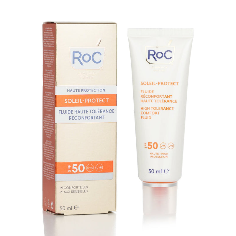 ロック  ソレイユ プロテクト ハイ トレランス コンフォート フルイド SPF 50 UVA & UVB (コンフォート センシティブ スキン)   50ml/1.69oz
