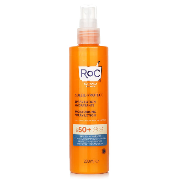 ロック  ソレイユ プロテクト モイスチャライジング スプレー ローション SPF 50+ UVA & UVB (ボディ用)   200ml/6.7oz