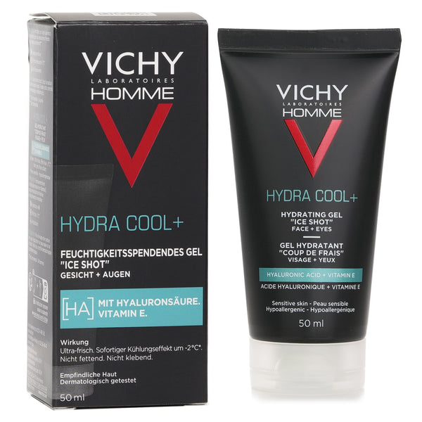 ヴィシー  Homme Hydra Cool+ - Hydrating Gel "Ice Shot" With Hyaluronic Acid (For Face & Eyes)   50ml/1.69oz