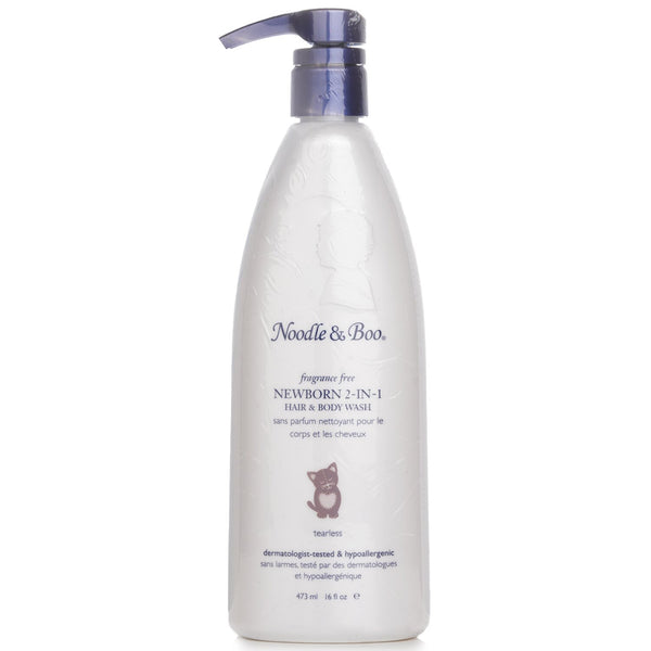 ヌードル&ブー  Newborn 2-in-1 Hair & Body Wash - Fragrance Free   473ml/16oz