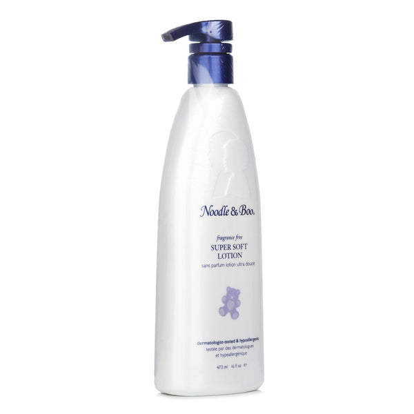 ヌードル&ブー  Super Soft Lotion - Fragrance Free - For Face & Body  (Dermatologist-Tested & Hypoallergenic)   473ml/16oz